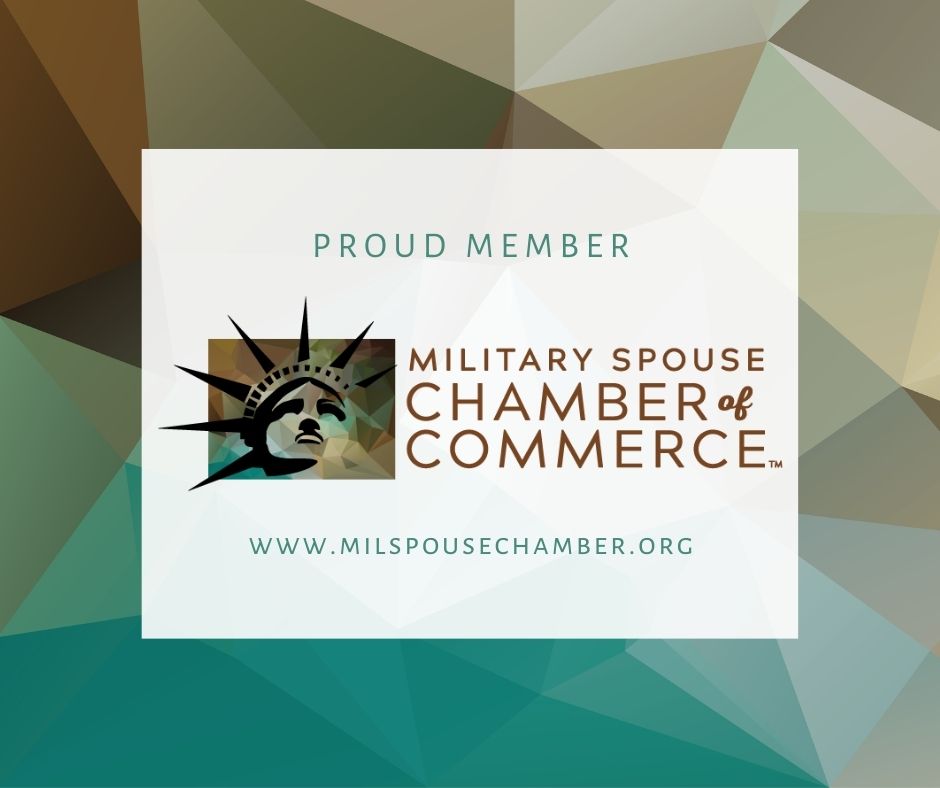 Proud Member, Military Spouse Chamber of Commerce
